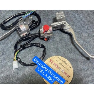 Tay côn Custom 125,Tay thắng Custom 125