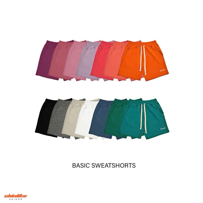 BASIC SWEATSHORTS-Quần nỉ cotton