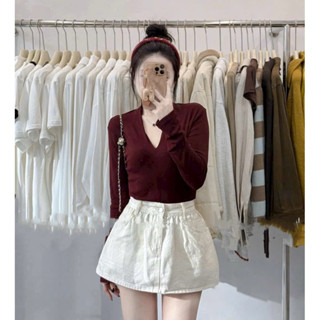 Chân Váy Jeans XOÈ BỒNG Cạp Cao Có Quần Bảo Hộ Dễ Mix Đồ Hottrend 2025