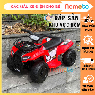  Xe Máy Điện 4 Bánh Cho Bé - Xe Điện Trẻ Em - Giao Nhanh HCM 9199 