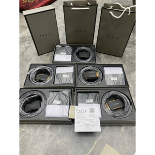 [ Fullbox + Túi xách ] Combo thắt lưng ví da Pedro cao cấp, Dây lưng nam và Ví da nam lịch lãm