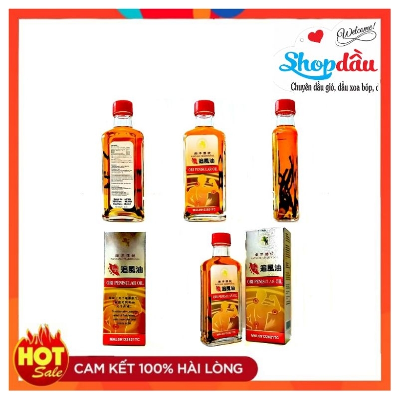 Dầu nóng xoa bóp xương khớp hiệu sư tử - chính hãng malaysia