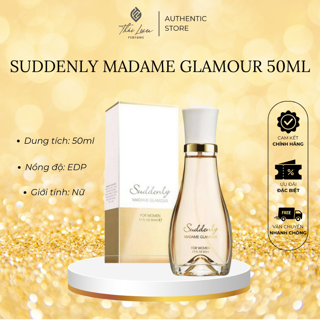 Nước hoa nữ Suddenly Madame Glamour For Women 50ml | Thái Lưu Authentic