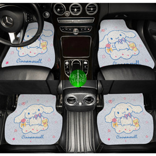 Thảm rối lót trải sàn xe hơi Đế Nhựa Dẻo Có Gai Chống Trơn Trượt Họa Tiết Ngộ Nghĩnh