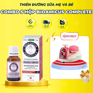 Combo 5 hộp Men Vi Sinh Bioamicus Complete 10 Chủng