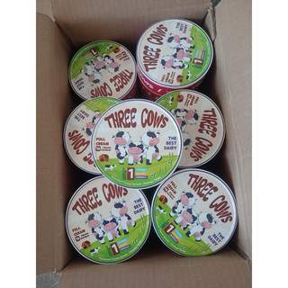 Thùng 24 hộp Phô mai THREE COWS Ba Con Bò Ai Cập hộp 16 miếng