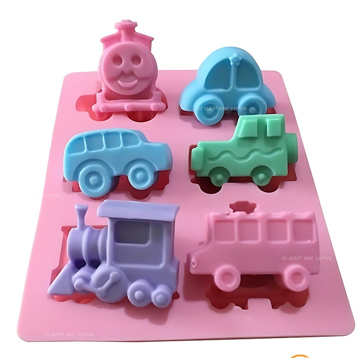 Khuôn tàu hỏa vỉ 6 khuôn mã 6TH khuôn silicon