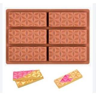Khuôn socola silicone hình thỏi chocobark/ Khuôn socola Dubai silicone hot hit - NGỌT ĐỒ LÀM BÁNH