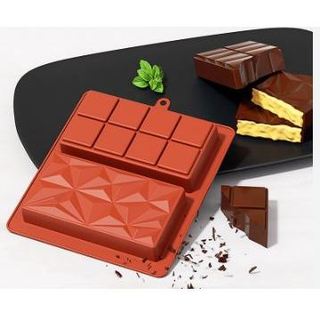 Khuôn socola silicone hình thỏi chocobark/ Khuôn socola Dubai silicone hot hit - NGỌT ĐỒ LÀM BÁNH