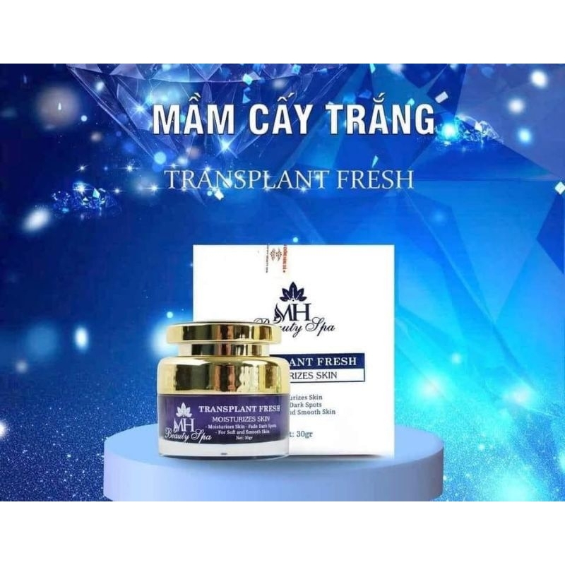 Kem cấy trắng MH BEAUTY SPA [ CHUẨN AUTH ] WHITE PAPER RECOVERY 30gr, Kem làm trắng da căng bóng, se