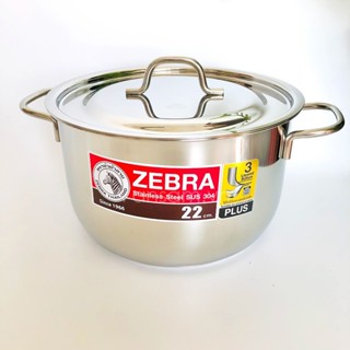 Nồi inox 304 Zebra - tách bộ - Sx tại Thái Lan