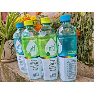 Combo lóc 6 chai 500ml nước uống vitamin B,D (PH - PLUS) 2 màu