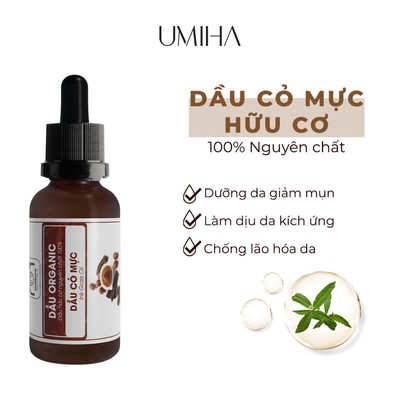 Dầu Cây Cỏ Mực Nguyên Chất Umiha 10/30ml Dưỡng và chăm sóc da hiệu quả