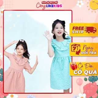 Đầm váy XỐP NỔI cho bé gái LikeKids V87