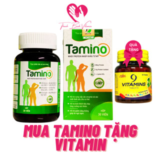 [MUA 1 TẶNG 1 HỘP 9B] Viên Uống Tăng Cân TAMINO 30 Viên Tặng Kèm 1 Hộp Vitamin 50 Viên