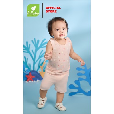 LULLABY - NH345N - Bộ sát nách cho bé trai/bé gái