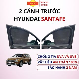Rèm che nắng chống UV 2 cánh trước xe Hyundai Santafe Loại 1 MR.OTO - Bảo hành 2 năm.
