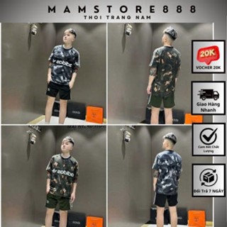 Bộ Quần Áo Nam A Di Đạt In Loang Toàn Thân Mới Nhất . Bộ Cộc Nam A Di Đạt Phom Bastic Mới Nhất