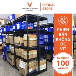 Kệ V Thông Minh 5 Tầng Vinatech D1000/1200xR400/500xC2000 Kệ Để Đồ Không Cần Ốc Vít, Kệ Để Đồ Đa Năng