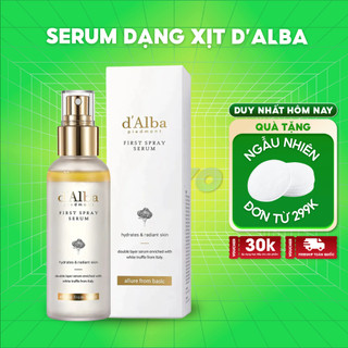 Serum d'Alba dạng xịt khoáng căng bóng da First Spray Serum 100ml giảm nếp nhăn chống lão hóa