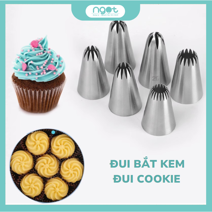 Đui bắt bánh kem, đui bắt cookie đủ size