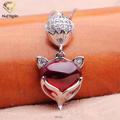Mặt dây chuyền bạc 925 Huệ Ngân - Hồ ly may mắn PP1761
