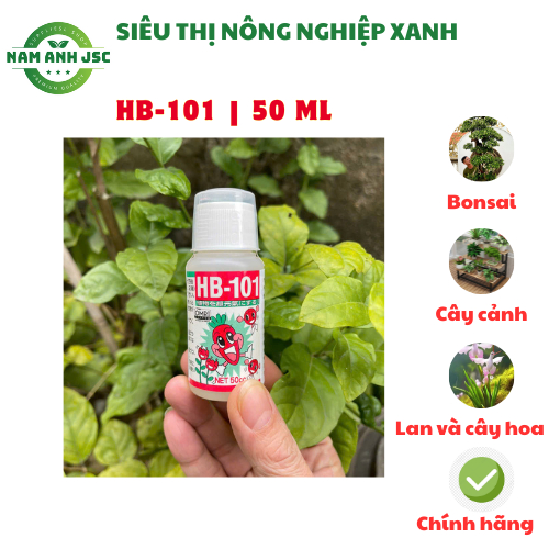 [ 50ml ] HB-101 kích rễ và phục hồi cây suy yếu, sử dụng cho bonsai, cây cảnh, lan và các loại cây k