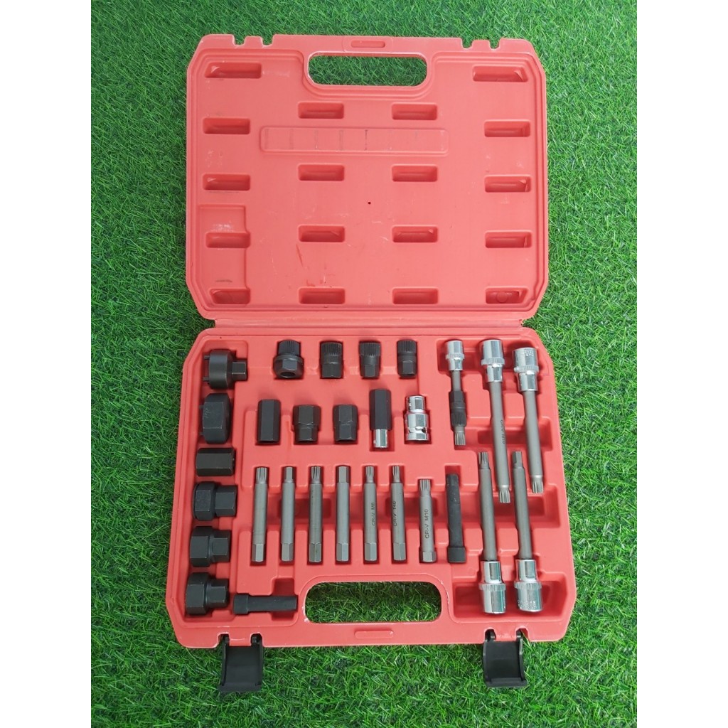 Bộ khẩu tháo puly máy phát đầy đủ dùng cho Gara ô tô Kintech