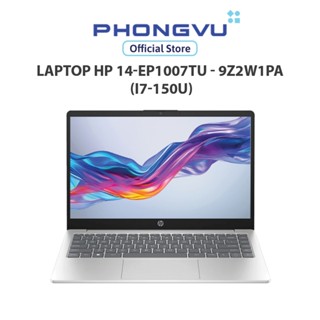 Laptop HP 14-ep1007TU - Core 7 150U - RAM 16GB - 512GB SSD - Win 11 - Bảo hành 12 tháng