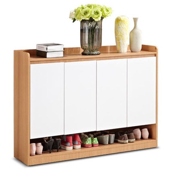 TỦ GIÀY KẾT HỢP LÀM TỦ TRANG TRÍ, TỦ TRƯNG BÀY, GỖ MDF PHỦ MELAMINE