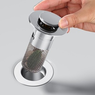  ```Nút Chặn Thoát Nước Bồn Rửa Mặt 2in1 - Bộ Lọc Rác Ngăn Ngừa Tắc Nghẽn Dễ Lắp Đặt Thoát Nước Nhanh Chóng``` 