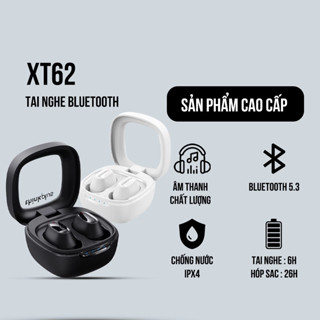 Tai nghe Bluetooth Lenovo XT62 Tws Tai nghe không dây Hifi Stereo Chống nước Khử tiếng ồn thông minh Mini có micrô
