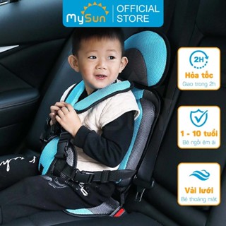 Ghế ngồi oto xe hơi trẻ em có đai an toàn ô tô giá rẻ cho bé 1 2 3 4 5 tuổi
