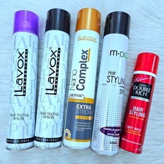 Keo Xịt Tóc Cứng & Mềm Lavox 420ml