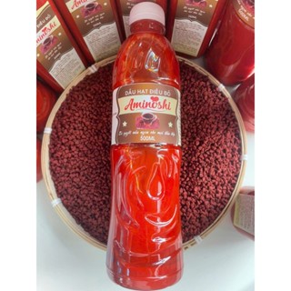 SIÊU HOT: Dầu điều đỏ nguyên chất chai 500ml - Mua 1 chai tặng 1 gói gia vị gà ủ muối hoa tiêu