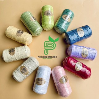 Sợi Simply Recycled Cotton Craft Yarn VN 150g - Sợi chuyên móc túi xách, mũ nón