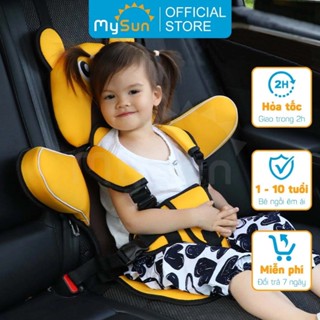 Ghế ngồi xe ô tô oto cho em bé 1 2 3 4 5 tuổi an toàn trên xe hơi MySun