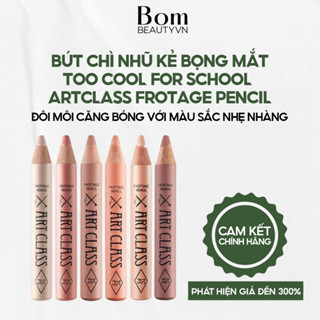 Bút Chì Nhũ Kẻ Bọng Mắt TOO COOL FOR SCHOOL Artclass Frottage Pencil (12/2026)