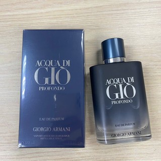  Nước Hoa Nam : Giorgio Armani Acqua Di Gio Profondo EDP 100ml full seal 