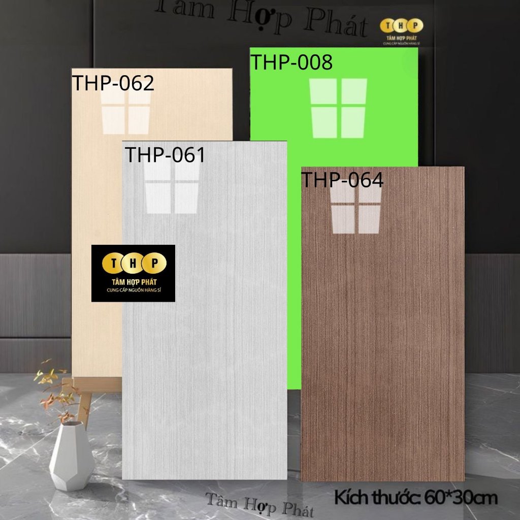 Xốp dán tường vân gỗ tâm hợp phát giá sỉ phủ pvc cao cấp chính hãng THP