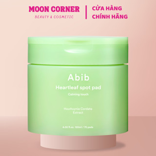 Toner Pad Cá Diếp cá dịu da ABIB Heartleaf Spot Pad Calming Touch 80 Miếng
