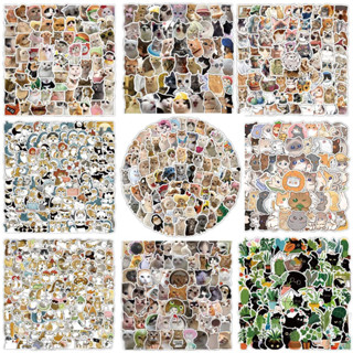  Set 200   100   50 Sticker mèo   sticker chó  đội bóng  nhóm nhạc...   nhiều kiểu dáng dán trang trí dễ thương 