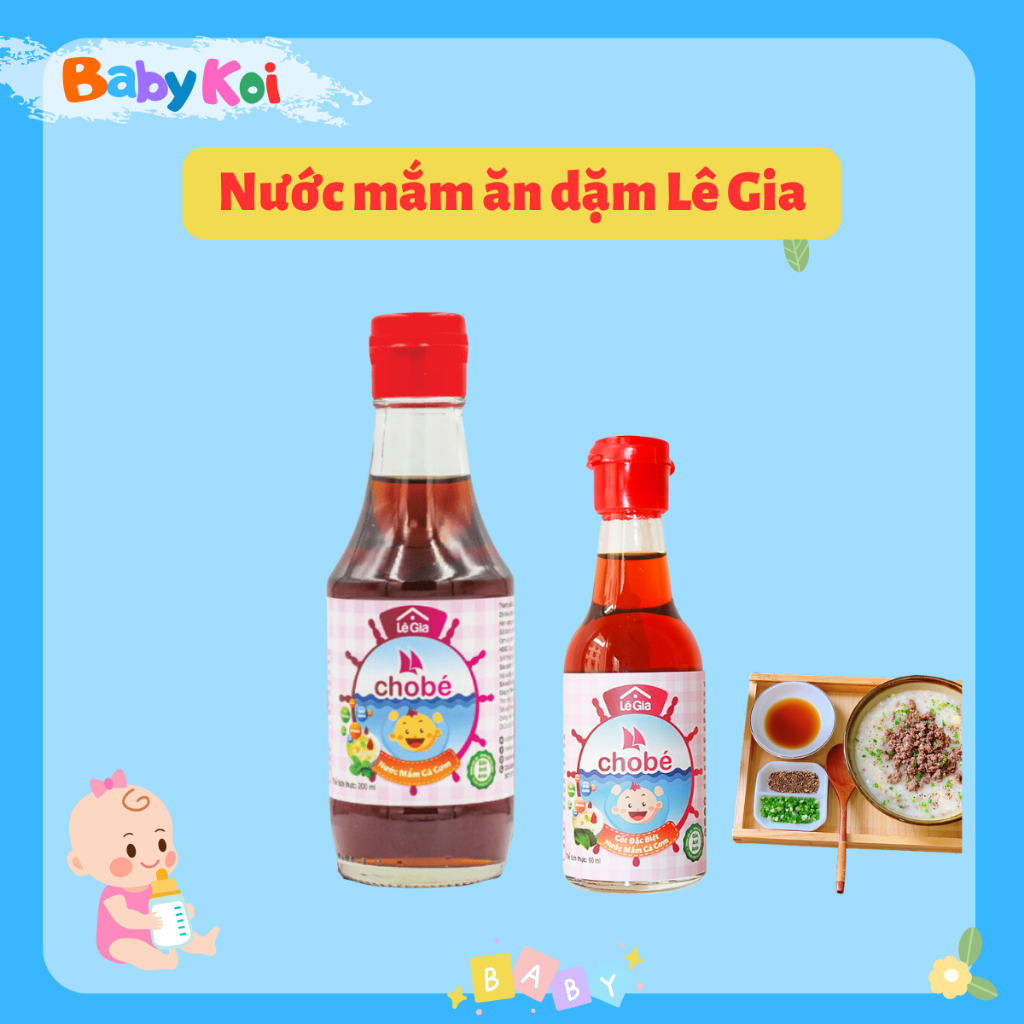 Nước mắm cho bé ăn dặm Lê Gia (Date 2028)