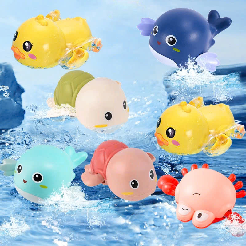 Đồ Chơi Tắm Cho Bé Rùa Cua Cá Vịt - Đồ Chơi Trong Nước Cho Bé - Đồ Chơi Thả Bồn Tắm Cho Bé 89004