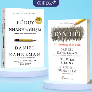 Bộ Sách Của Nhà Tâm Lý Học Daniel Kahneman: Thinking Fast And Slow - Tư Duy Nhanh Và Chậm + Độ Nhiễu (NXB Trẻ) -Lẻ/Combo