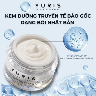 Kem Dưỡng Truyền Tế Bào Gốc Nhật Bản Yuris Giúp Da Săn Chắc, Giảm Nếp Nhăn, Căng Bóng Sáng Mịn 30g