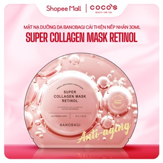 Mặt Nạ Banobagi Retinol Cải Thiện Nếp Nhăn Super Collagen Mask 30g - Retinol Anti-Aging