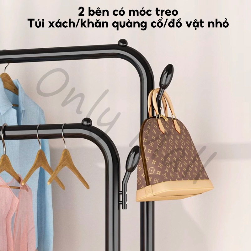 𝐎𝐥𝐢𝐟𝐞 Giá treo quần áo cao cấp thép cac bon Kệ Treo Quần Ao Đa Năng giàn phơi đồ chắc Chắn | BigBuy360 - bigbuy360.vn