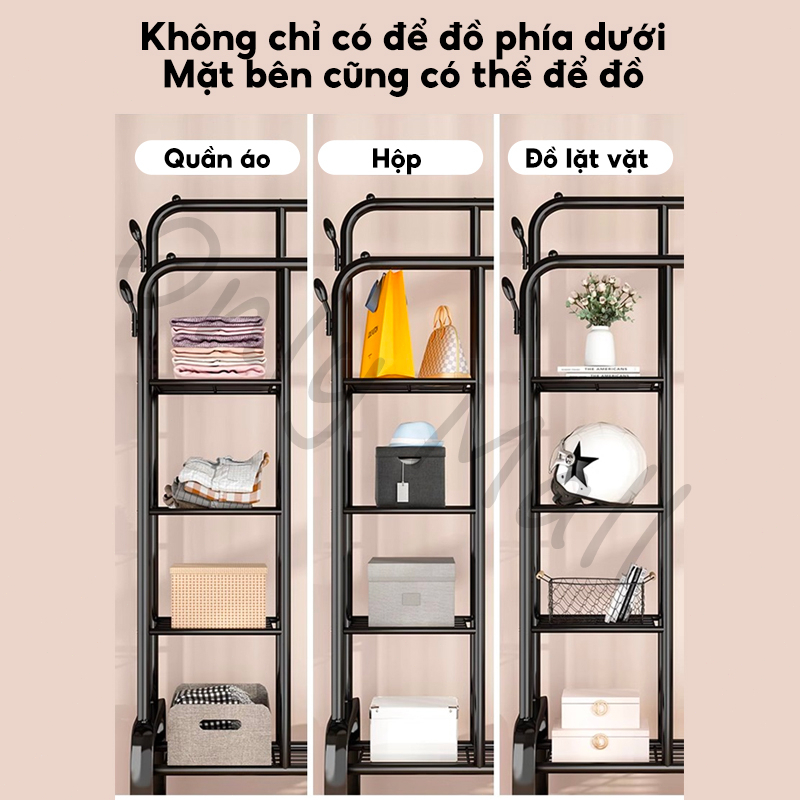 𝐎𝐥𝐢𝐟𝐞 Giá treo quần áo cao cấp thép cac bon Kệ Treo Quần Ao Đa Năng giàn phơi đồ chắc Chắn | BigBuy360 - bigbuy360.vn