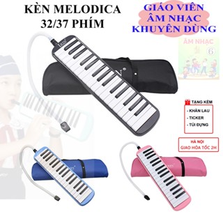 Kèn Melodica 32 và 37 Phím Đàn Piano cho bé 🎁Tặng kèm túi đựng, khăn lau, Sticker - Hàng chính hãng bảo hành 12 tháng